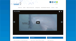 Desktop Screenshot of nana.com