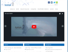Tablet Screenshot of nana.com